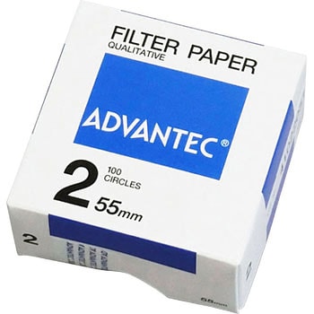 点击查看大图 圆形定性滤纸2号型号ADVANTEC东洋型号00021055